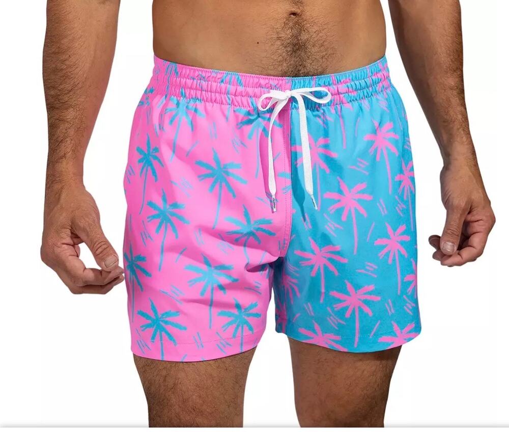 Chubbies Classic 5.5" Swim Trunks The Prince of Prints Pink Blue S